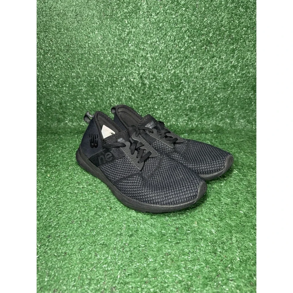 New‎ Balance Womens Fuelcore Nergize Size 8 B WXNRGSK Black Mesh Running Shoes